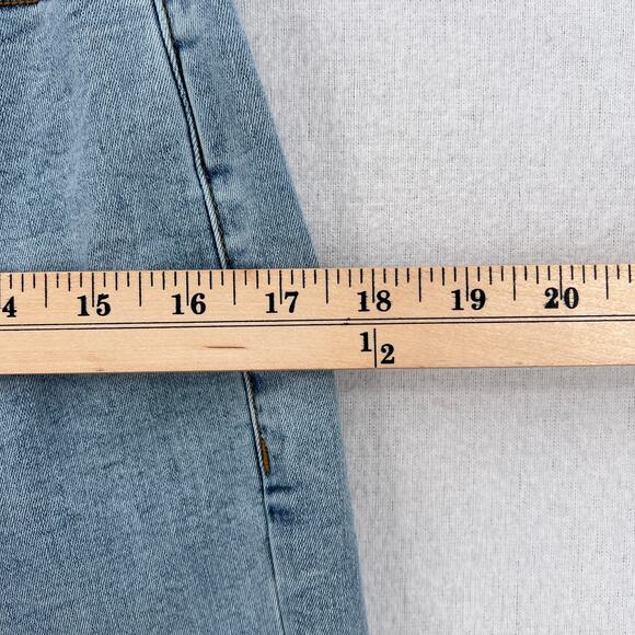 UNIVERSAL STANDARD Etta High Rise Straight Leg Jeans Womens 2 Distressed Washed - Picture 12 of 14